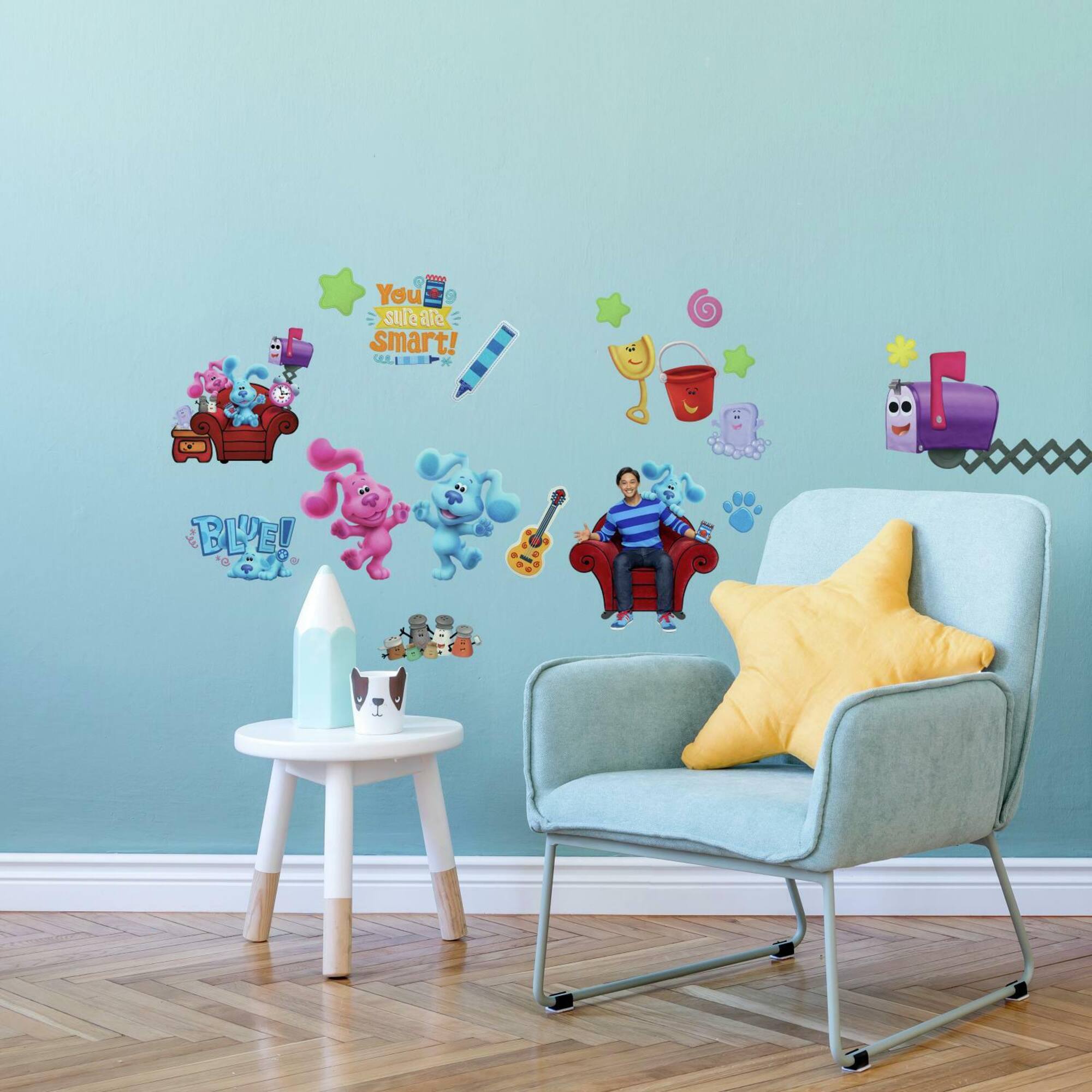 RoomMates Blue's Clues Peel & Stick Wall Decals